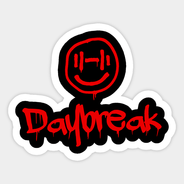 Daybreak Jocks Sticker by Vault Emporium